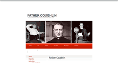 Desktop Screenshot of fathercoughlin.org