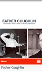 Mobile Screenshot of fathercoughlin.org